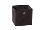 Cestino Cubo Nero, 32x32x31 cm
