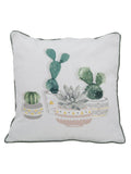 Cuscino decorativo in tessuto, 45x45 cm – Cactus A
