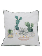 Cuscino decorativo in tessuto, 45x45 cm – Cactus A