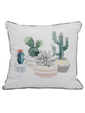 Cuscino decorativo in tessuto, 45x45 cm – Cactus B