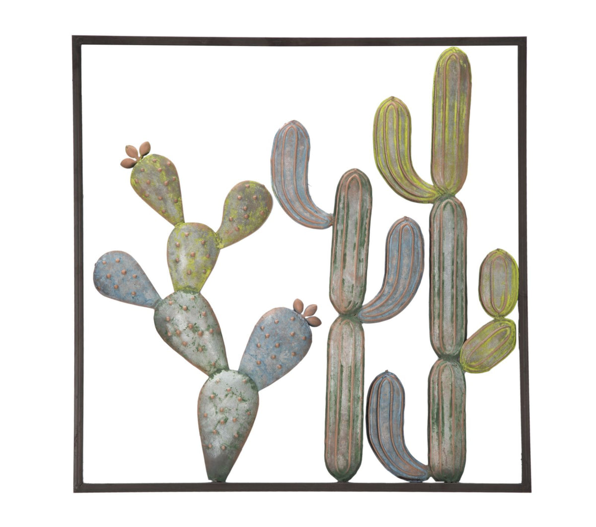 Pannelo in ferro Cactus-frame - foto 1
