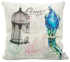 Fodera Cuscino Bird C, 40x40 cm
