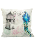 Cuscino decorativo in tessuto, 40x40 cm – Bird C