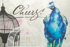 Fodera Cuscino Bird C, 40x40 cm