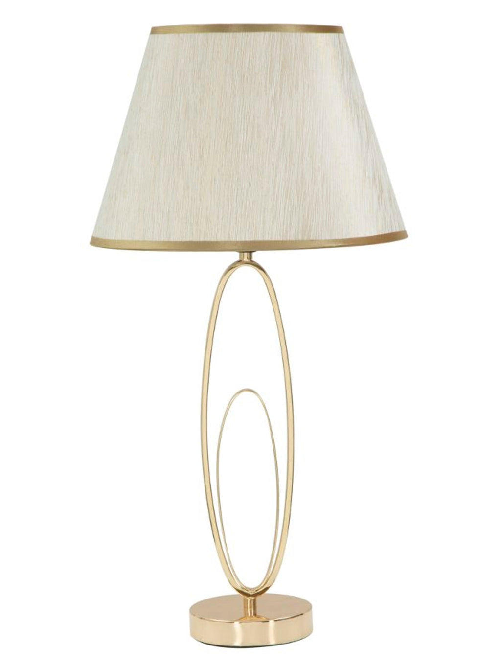 Lampada da tavolo in metallo oro, Ø30x58 cm – Glam Flush
