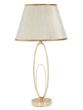 Lampada da tavolo in metallo oro, Ø30x58 cm – Glam Flush