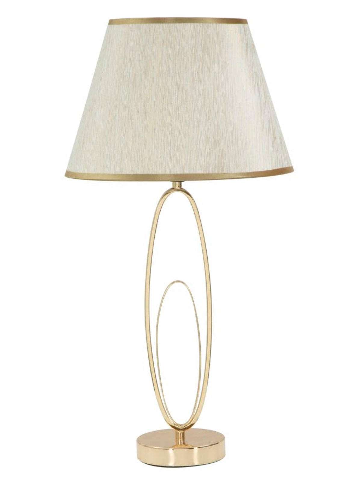 Lampada da tavolo in metallo oro, Ø30x58 cm – Glam Flush