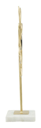 Decorazione Glam Daisy, 24x10x37,5 cm