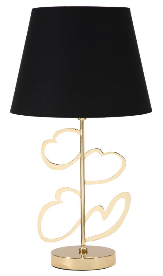 Lampada da tavolo Glam Harts, Ø30x54,5 cm