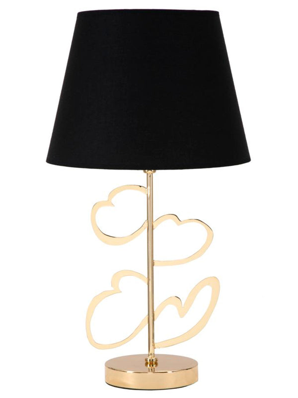 Lampada da tavolo in metallo nero, Ø30x54,5 cm – Glam Harts
