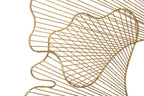Pannello in ferro Glam Leaf, 79x5x68 cm – dettaglio 1