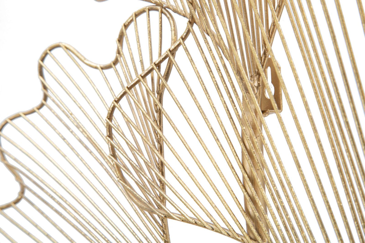 Pannello in ferro Glam Leaf, 79x5x68 cm – dettaglio 3