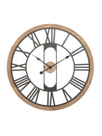 Orologio da parete in metallo oro, Ø70x5 cm – Industry