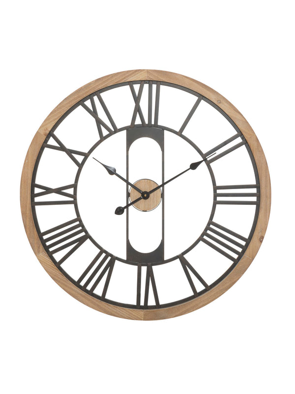Orologio da parete in metallo oro, Ø70x5 cm – Industry
