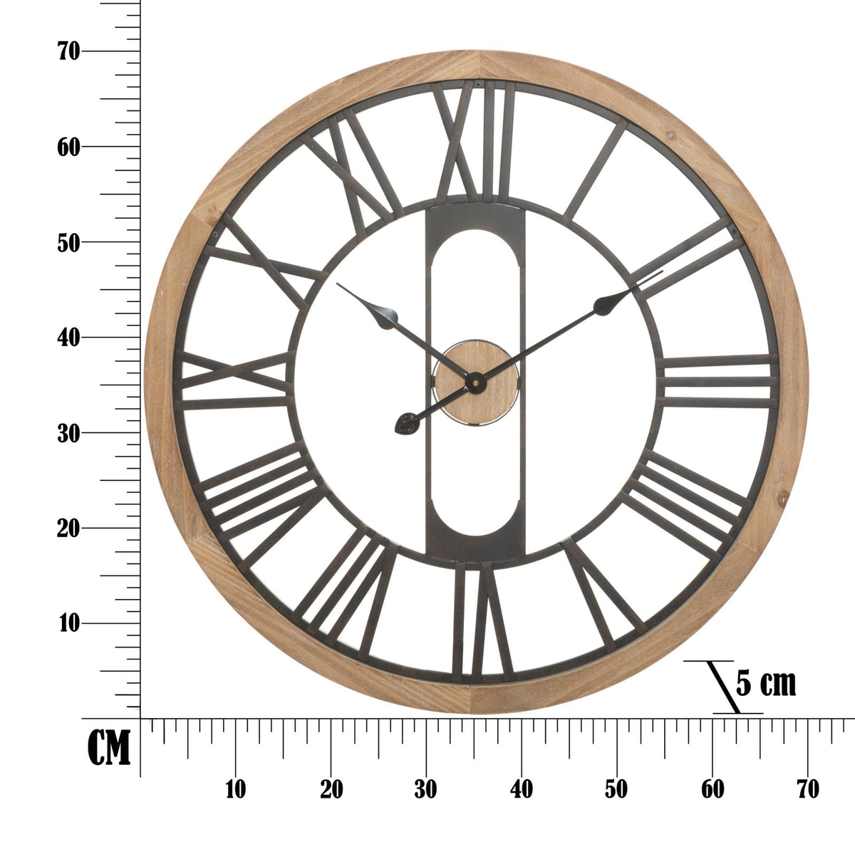 Orologio da muro Industry, Ø70x5 cm