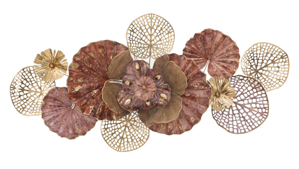 Pannello in ferro Flowery, 118x10x58 cm
