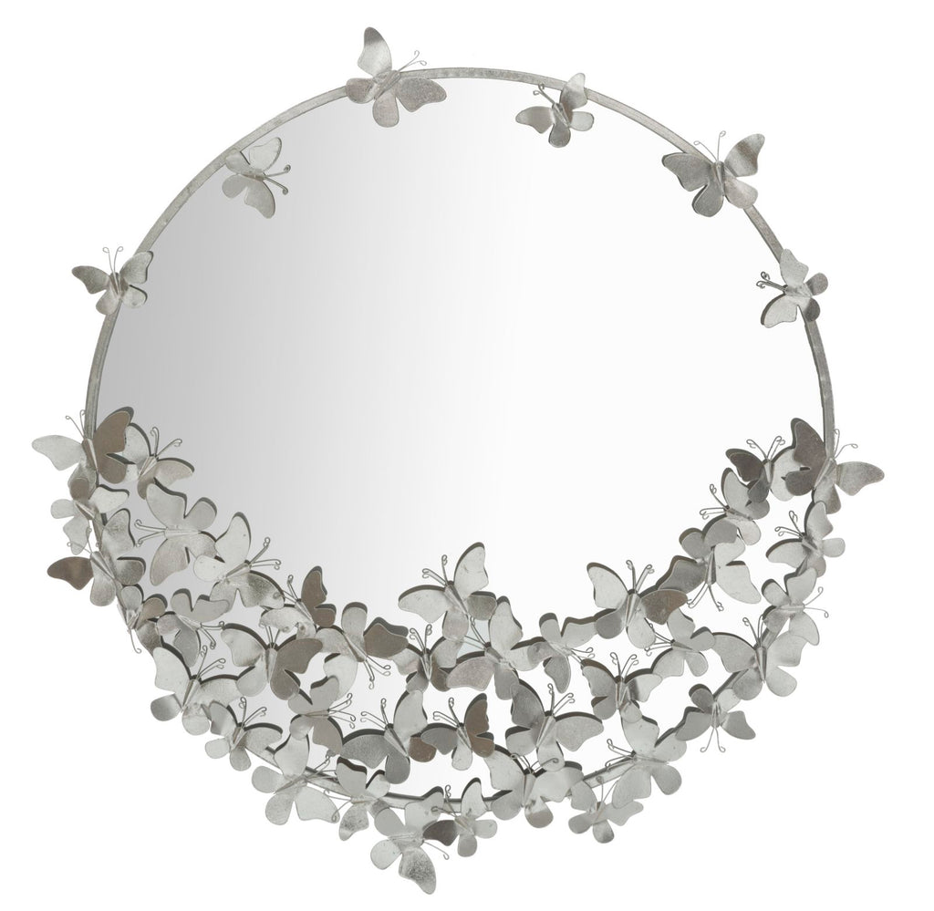 Specchio Farfalle Round Silver - foto 1
