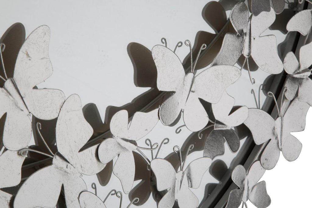 Specchio Farfalle Round Silver - foto 3