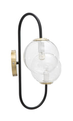 Lampada da muro Iron Black, 36x24x45 cm – dettaglio 1