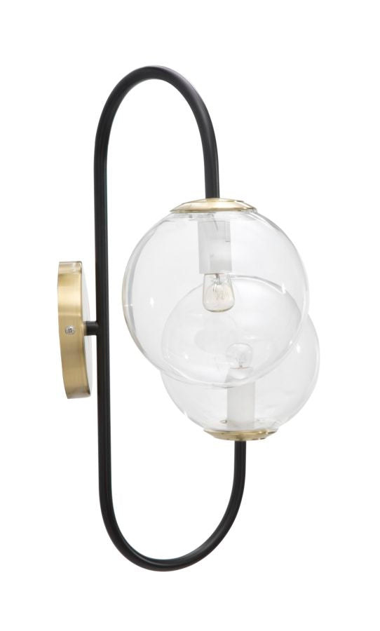 Lampada da muro Iron Black, 36x24x45 cm – dettaglio 1