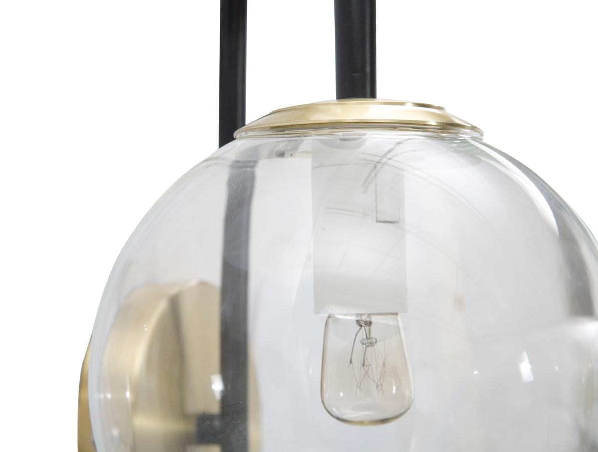 Lampada da muro Iron Black, 36x24x45 cm – dettaglio 3