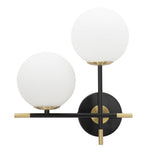 Lampada da muro Darky Double, 30x17x35 cm