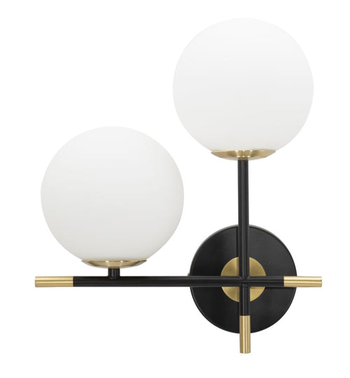 Lampada da muro Darky Double, 30x17x35 cm