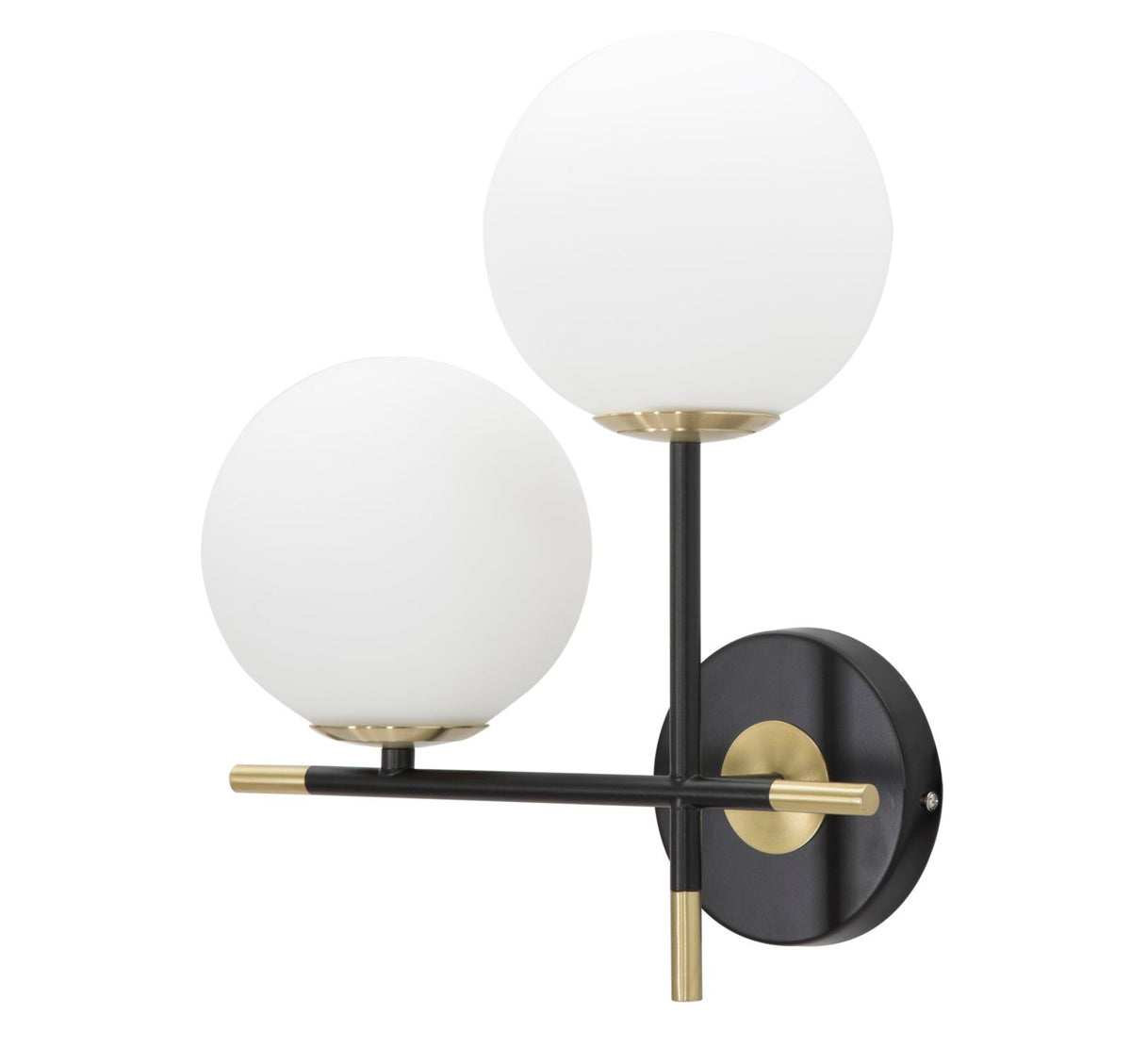 Lampada da muro Darky Double, 30x17x35 cm – dettaglio 1