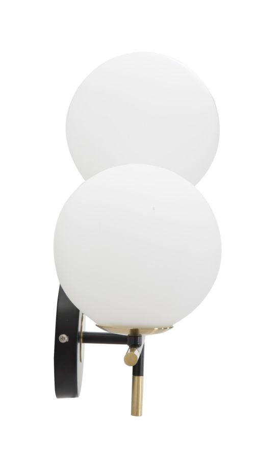 Lampada da muro Darky Double, 30x17x35 cm – dettaglio 2
