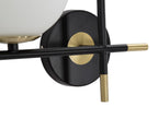 Lampada da muro Darky Double, 30x17x35 cm – dettaglio 3