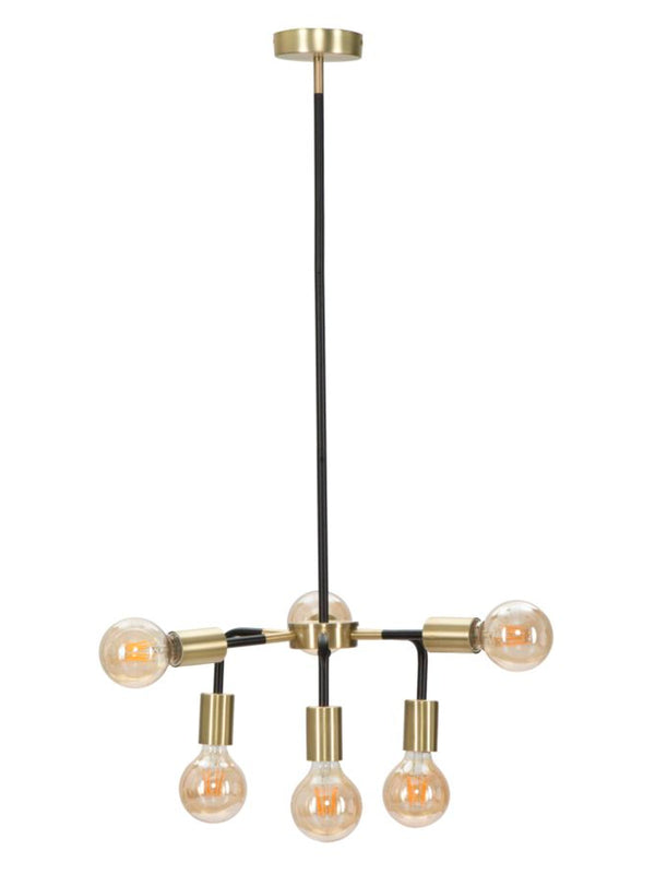 Lampadario a sospensione in metallo, Ø37x81 cm – Darky