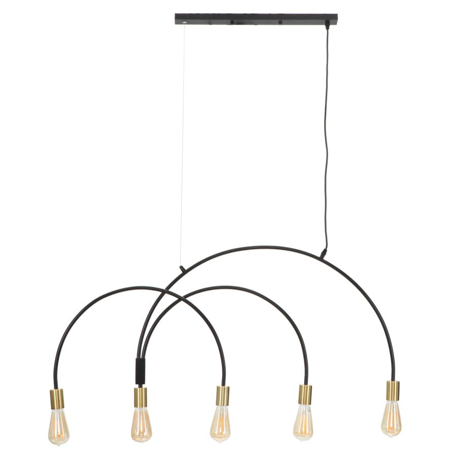Lampadario Darky M, 104x5x50 cm