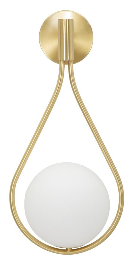Lampada da muro Glamy Drop, 24x20x52 cm