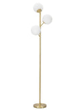 Lampada da terra in metallo oro, Ø36x190 cm – Glamy Luci