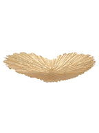Svuotatasche decorativo in metallo oro, 29x5x25 cm – Cuore