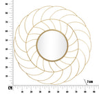 Specchio Sunflower, Ø88x7 cm