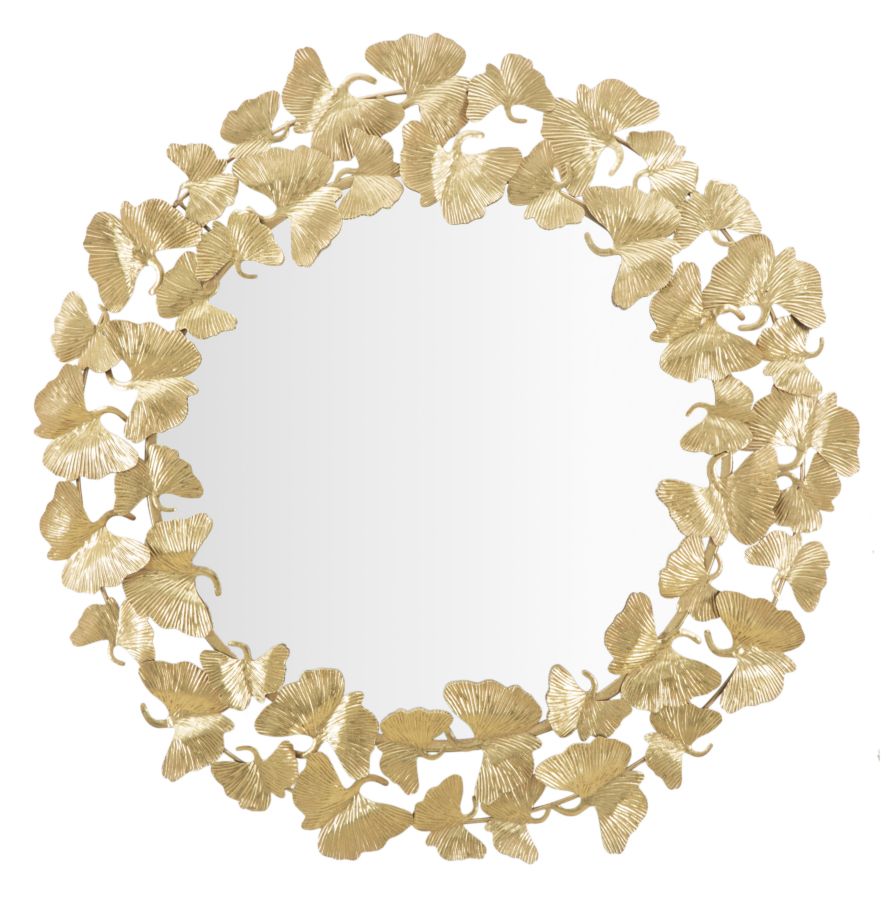 Specchio Foglie Round, Ø87x2,5 cm