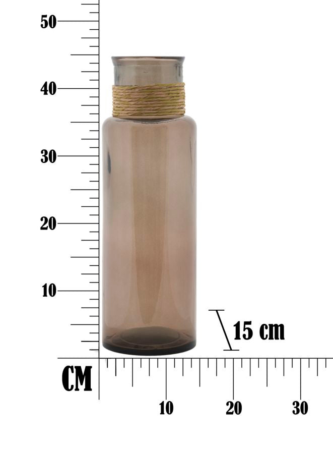 Vaso Rope Noa vetro Riciclato, Ø15x45 cm