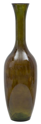 Vaso Jarron vetro Riciclato Green, Ø30x100 cm
