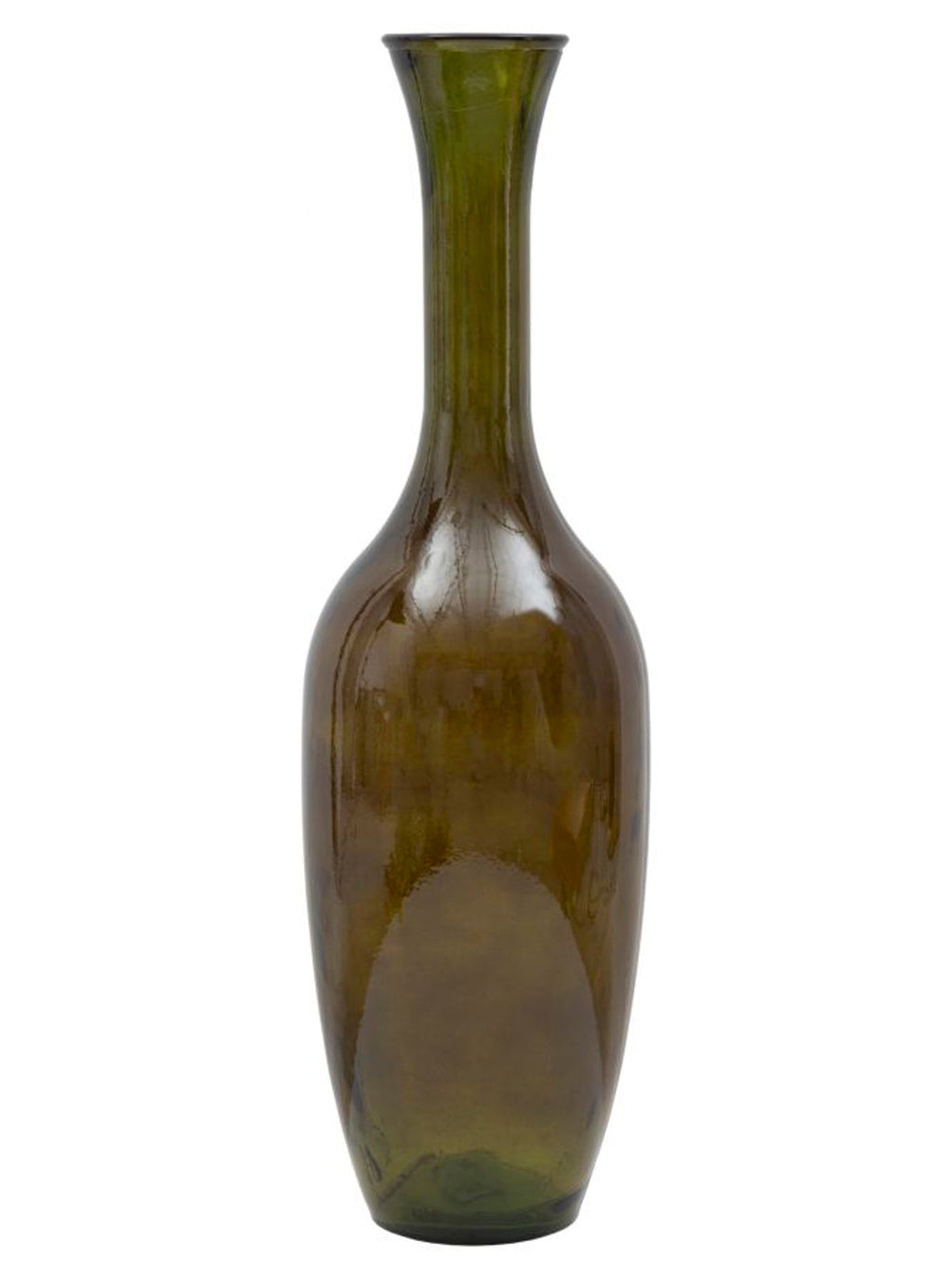 Vaso da terra in vetro verde, Ø30x100 cm – Jarron Green