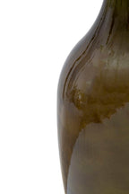 Vaso Jarron vetro Riciclato Green, Ø30x100 cm