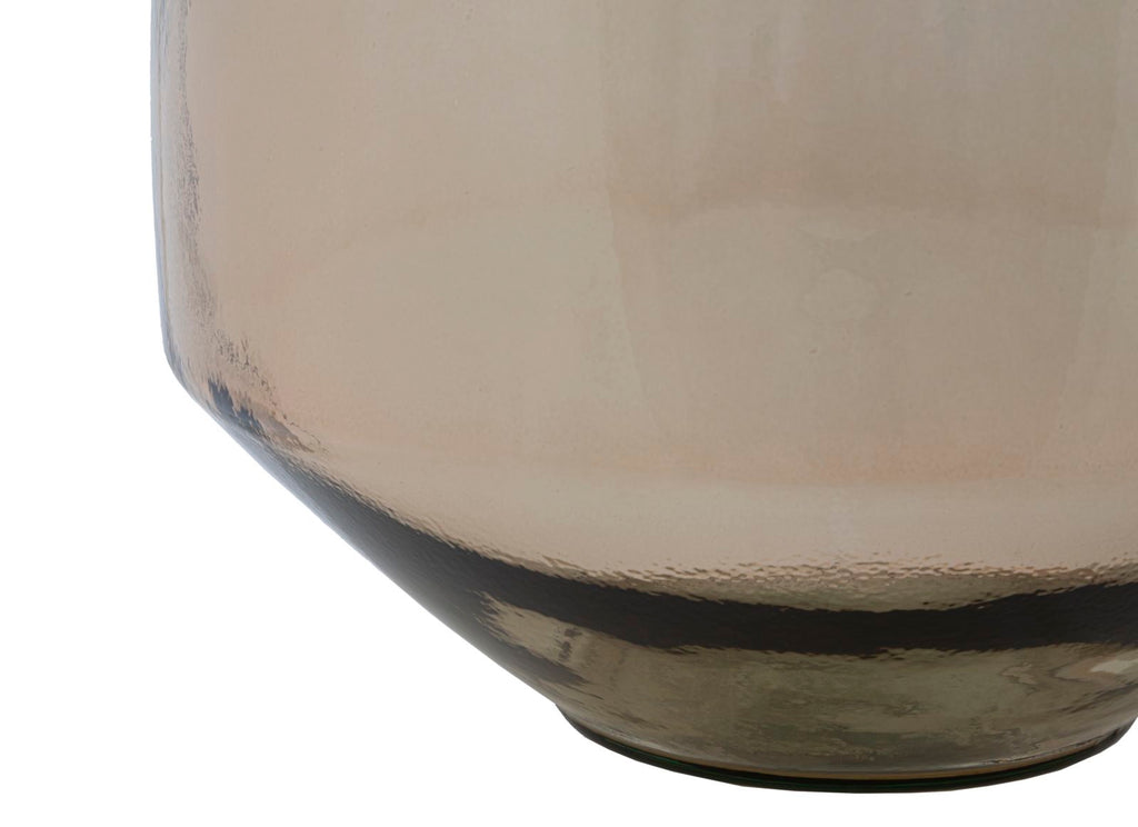 Vaso Jarron Adobe vetro Riciclato, Ø33x60 cm