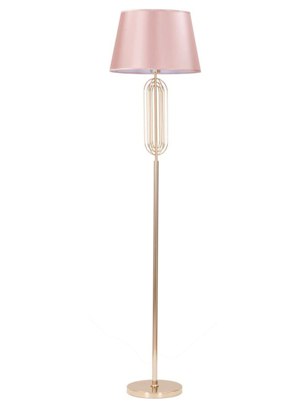 Lampada da terra in metallo oro, Ø40x168,5 cm – Ovy