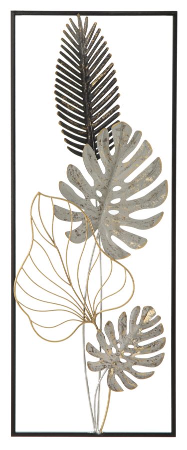 Pannello in ferro Palm a, 28,5x3x74 cm