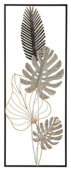 Pannello in ferro Palm a, 28,5x3x74 cm