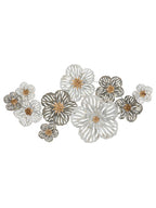 Pannello decorativo da parete in ferro, 140x10x74,5 cm – Lory