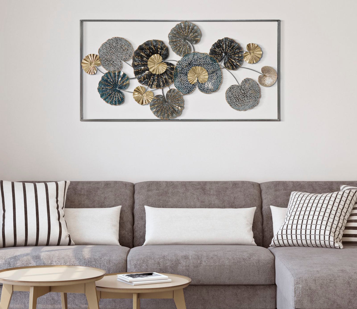 Pannello in ferro Frame, 134,5x8x68,5 cm