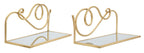 Comodino Mensola coppia, 41,5x18x20,5 cm