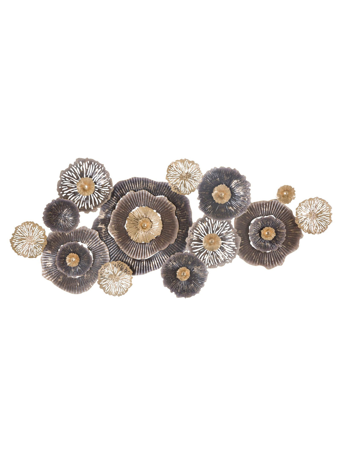 Pannello decorativo da parete in ferro, 167,6x7,6x73,5 cm – Browny A
