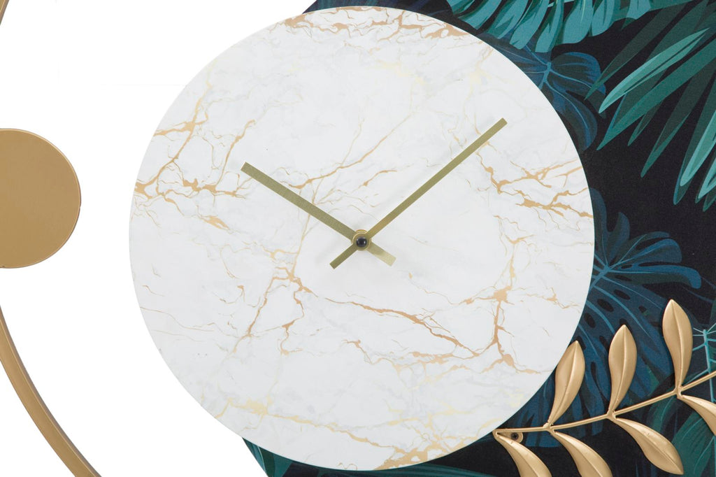 Orologio da muro Roundy Green, 65x4,5x60 cm